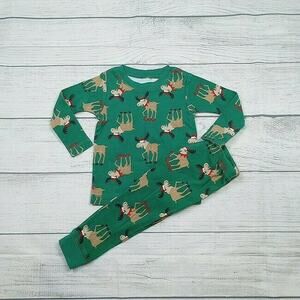 12m Carter's Holiday Reindeer Pajamas